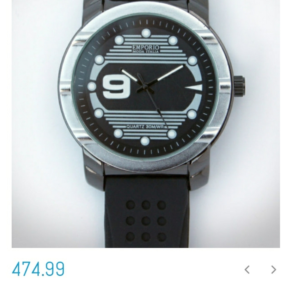Emporio watch for men